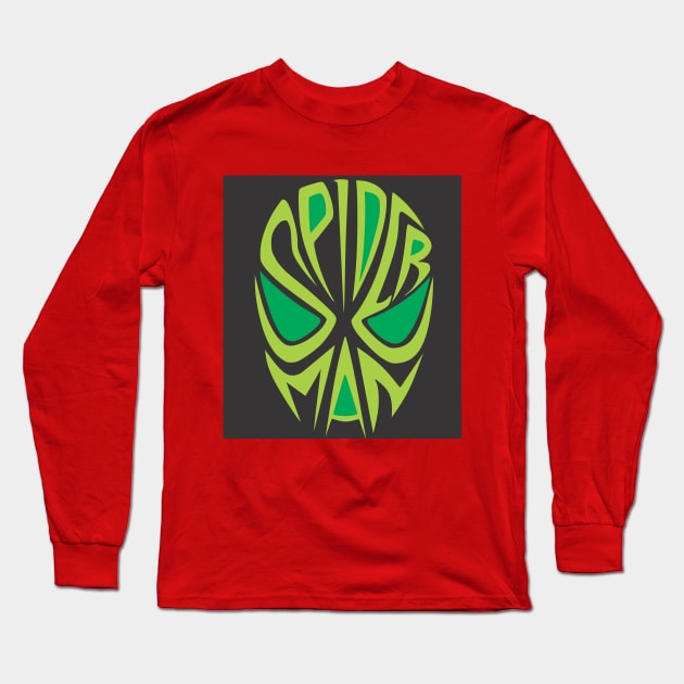 Spiderman Long Sleeve T-Shirt by Aestcoart